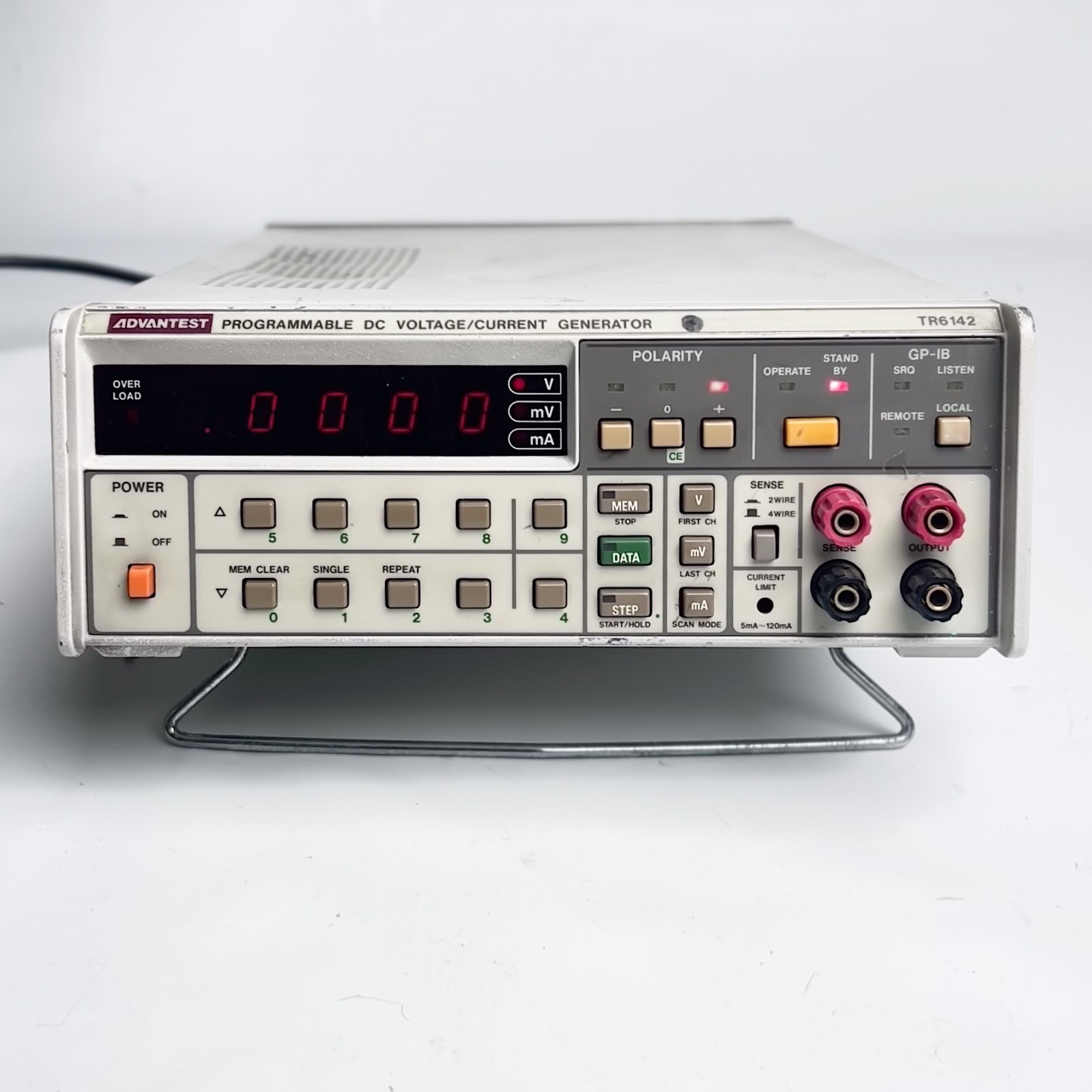 ADVANTEST Takeda Riken TR6142 PROGRAMMABLE DC Voltage/Current Generator