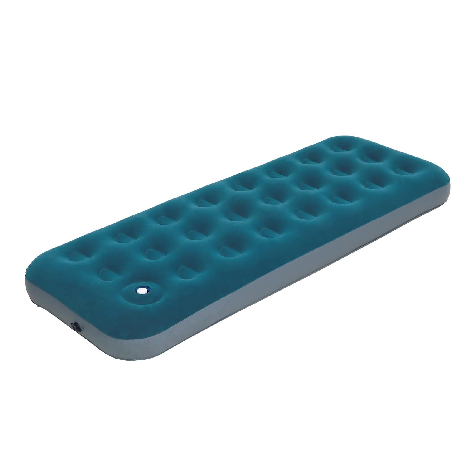 Outraveler Single Size Camping Air Mattress with Single, Aquamarine Blue