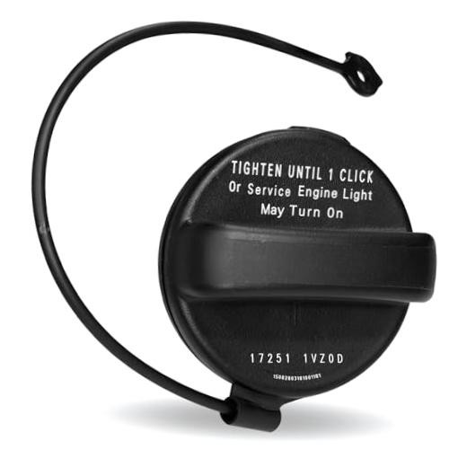 Beypovk Gas Cap, Fuel Cap Replacement OEM #17251-3JA0A 17251-9BD0E, Car black