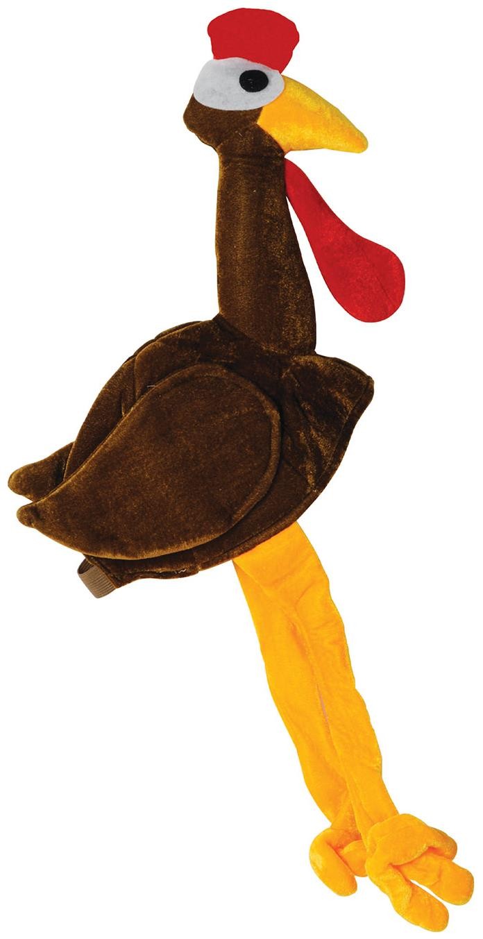 Plush Gobbler Hat for Thanksgiving Day - Beistle
