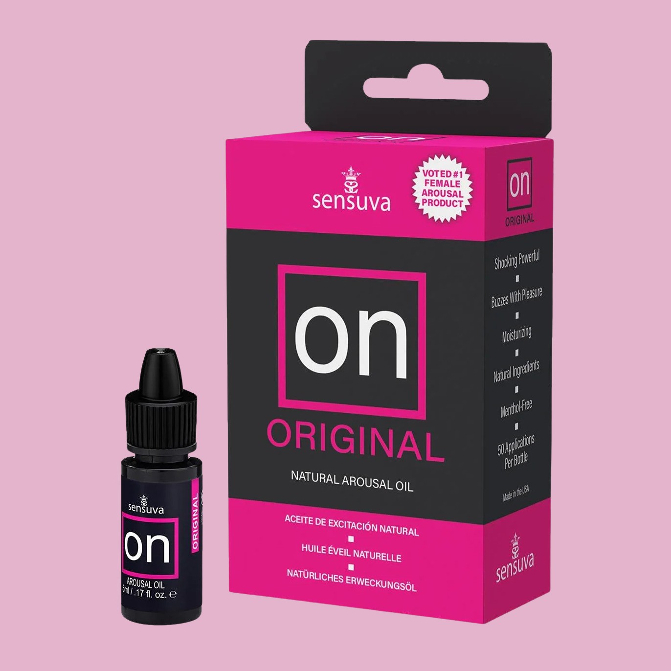Sensuva ON Natural Arousal Oil | Female Clitoral Orgasm Sexual Enhancement Gel