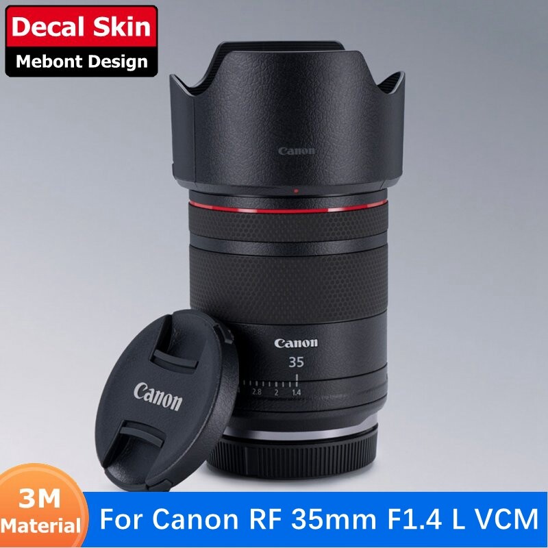 Mebont Decal Skin For Canon RF 35mm F1.4 L VCM Lens Sticker Vinyl Wrap Film Coat