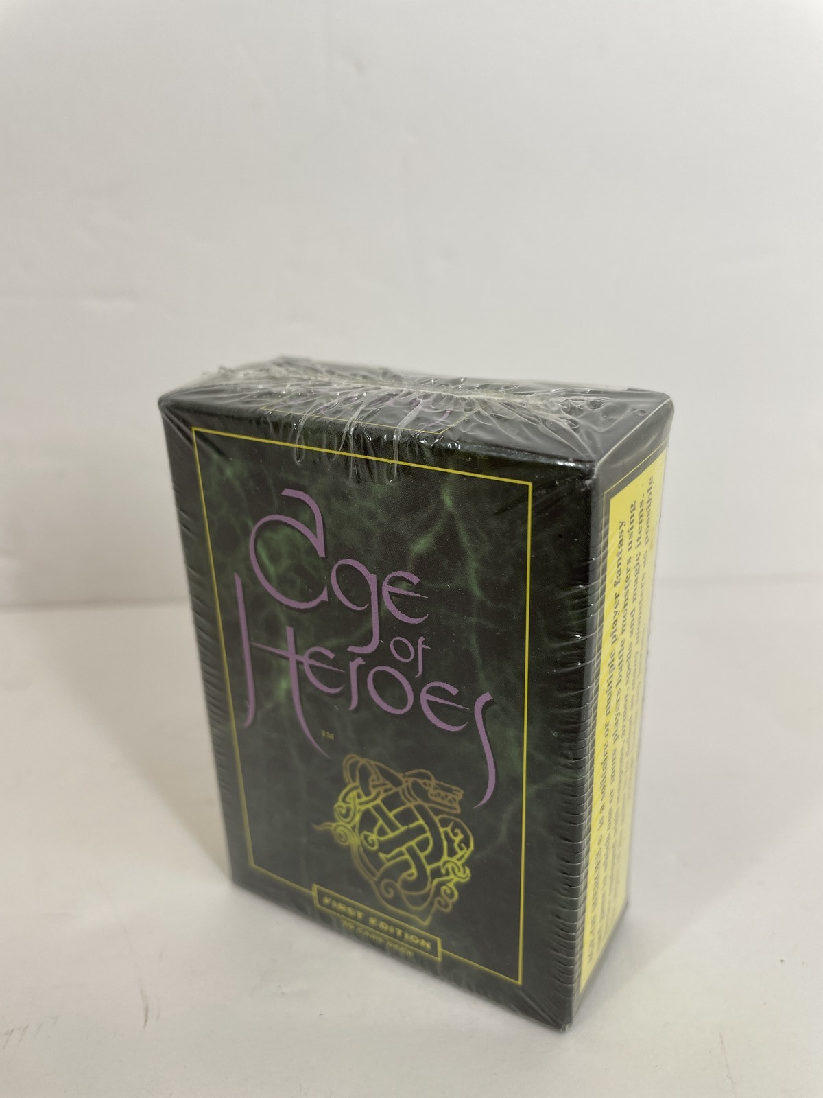 Age of Heroes First Edition Card Game 1997 Renegade Mage Games Sealed 70 Cards