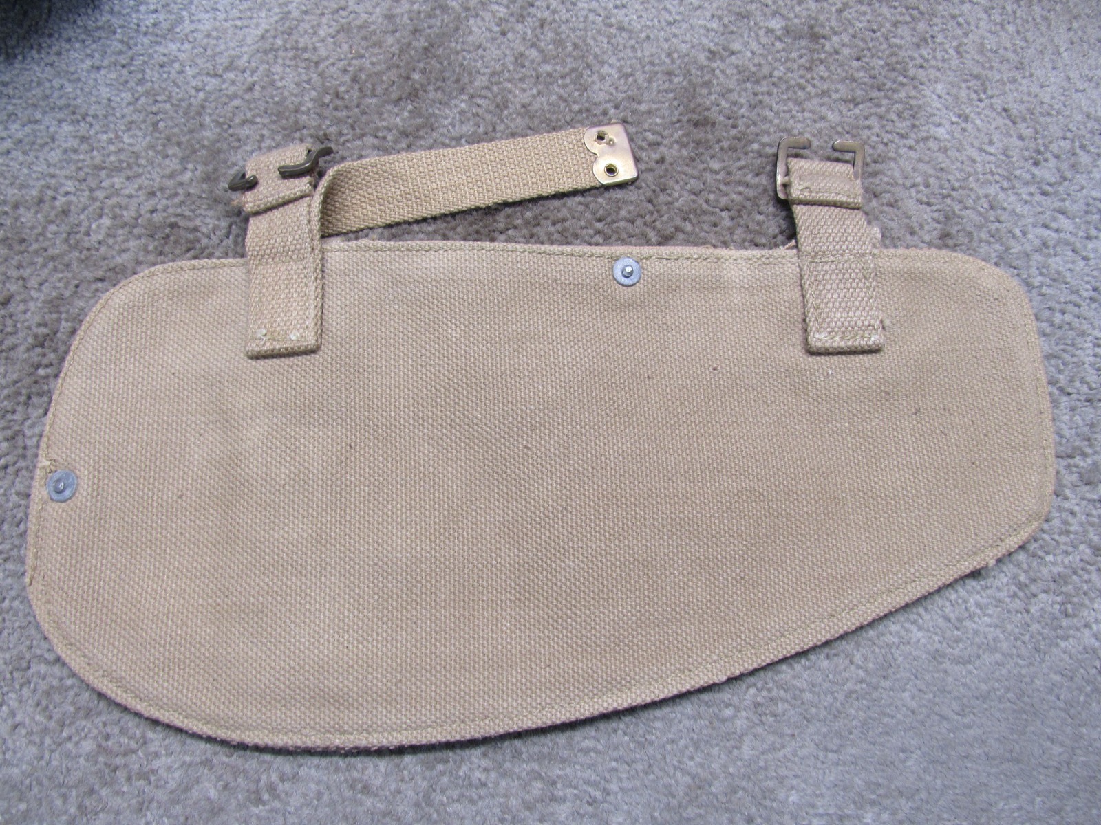 British Post WW2 Shovel Cover P37 Entrenching Tool Case Broad Arrow Pattern 1937