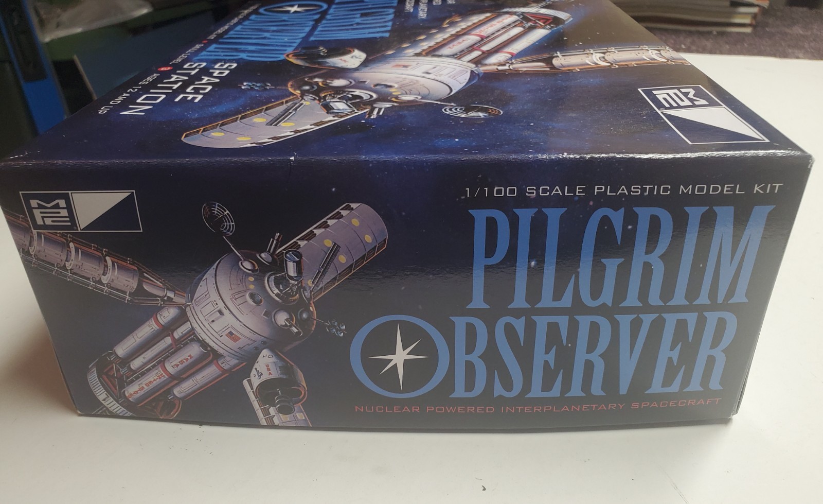 MPC Pilgrim Observer Space Station 1/100 Scale Model Kit MPC713