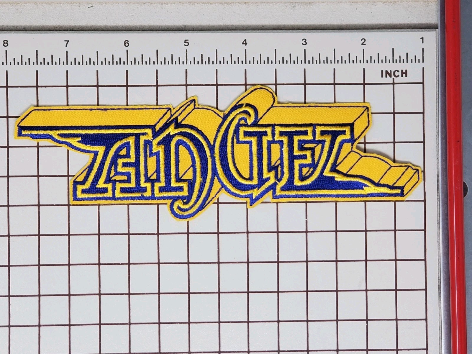 Early 90s Paintball Patch - Angel Paintball Guns Wings Heaven Womens Girls