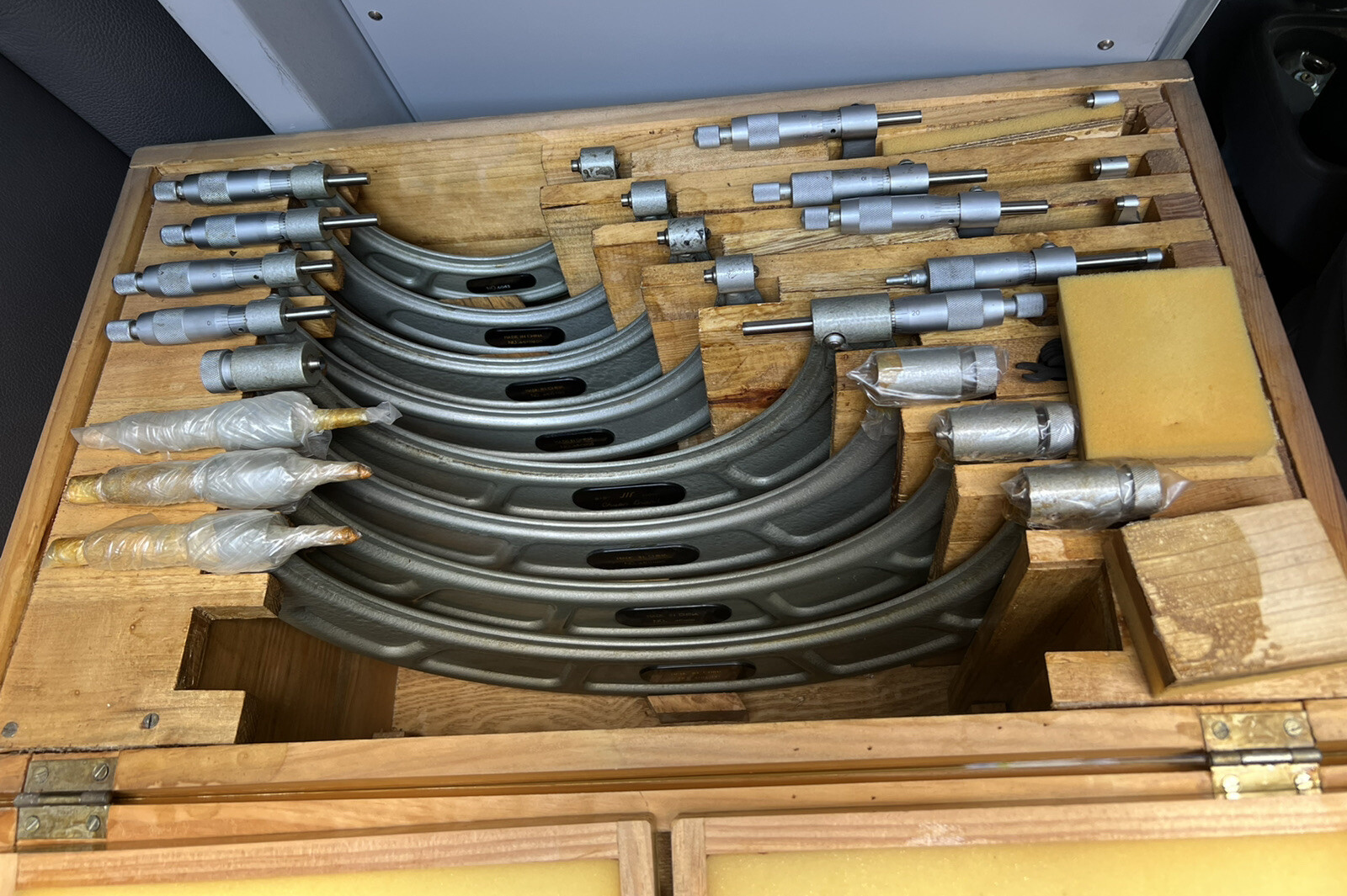 OUTSIDE MICROMETER CALIPER STANDARDS Never Used Original Plastic Packaging On