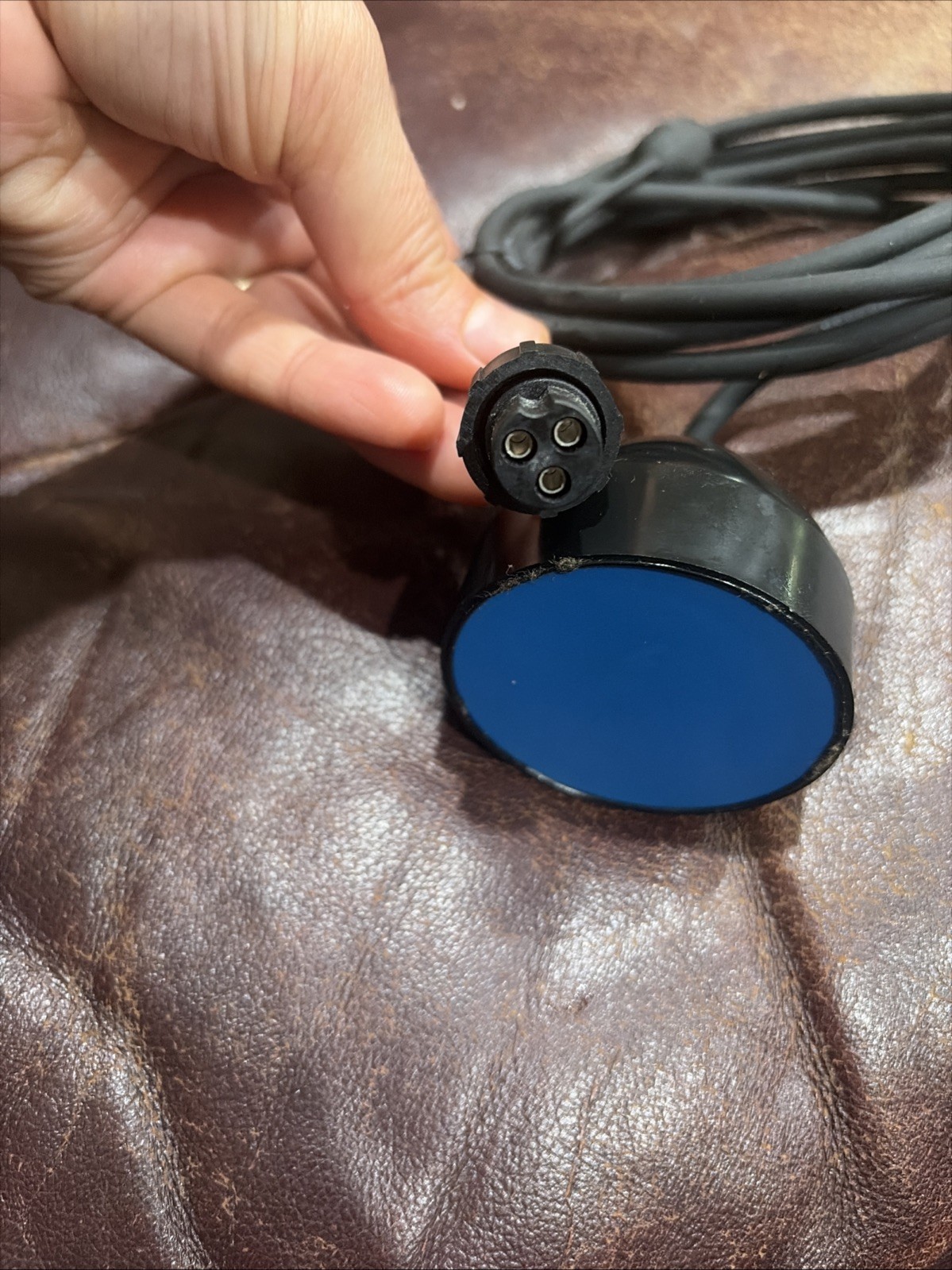 Transducer Ice Fishing Blue
