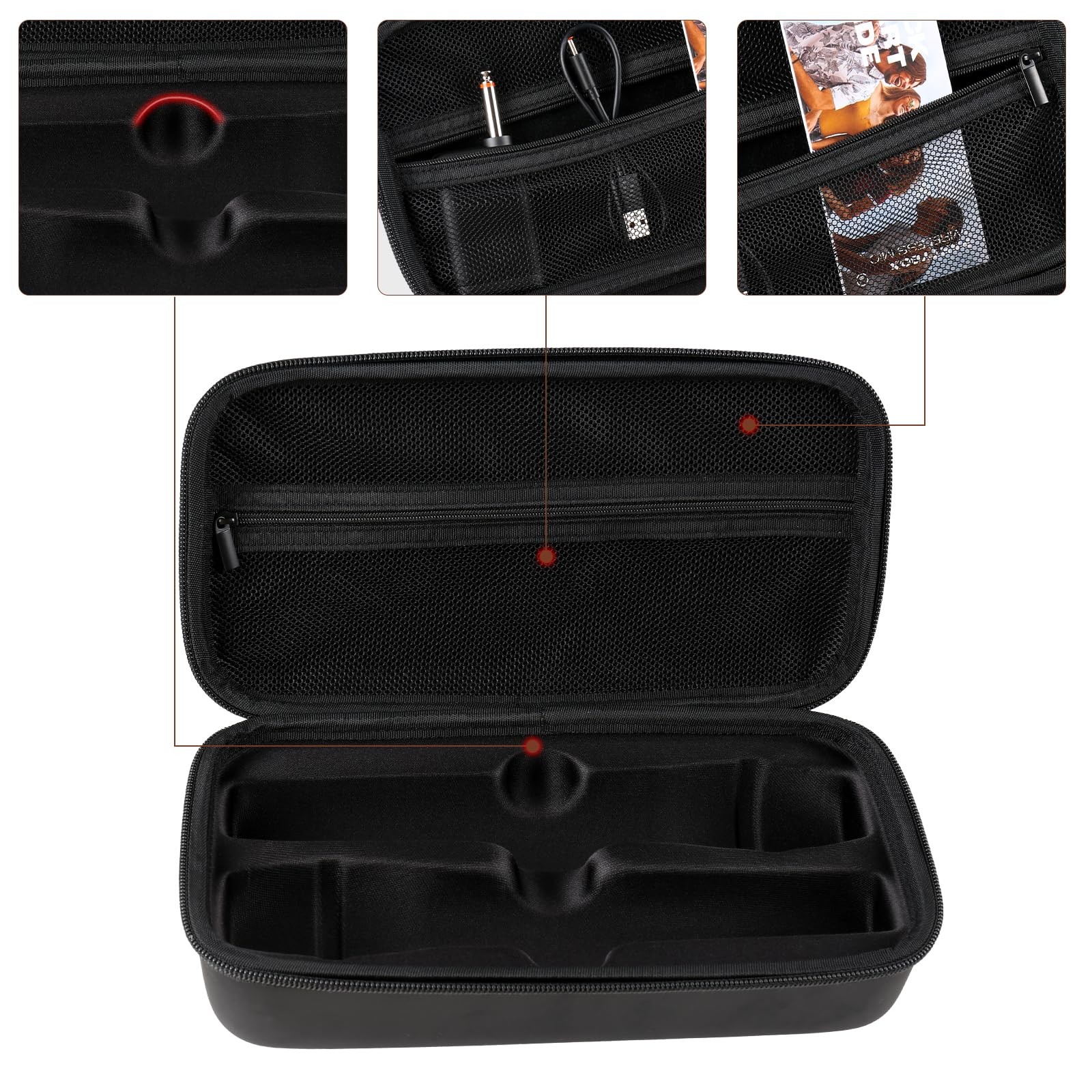 Wireless Microphone Case For JBL Wireless Two Microphone System Handheld Dual...