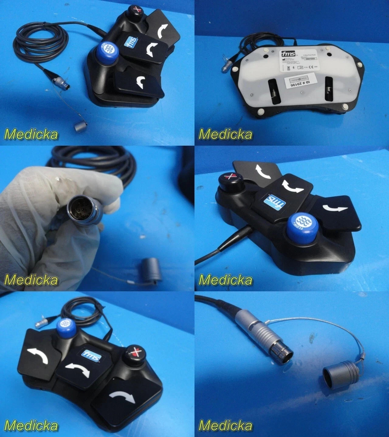 Arthroscopy Shaver & Fluid Control Console w/ Interface Cable & FootPedal ~29196