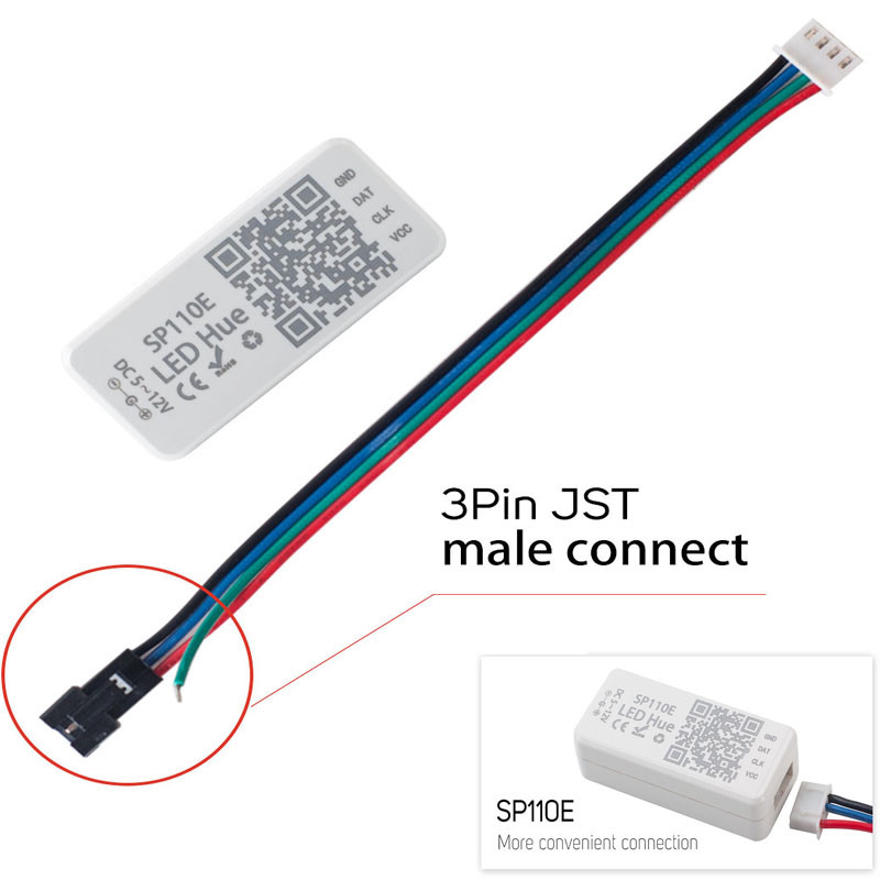 SP105E SP107E Music SP108E WiFi wireless led controller For WS2812B WS2811 LED