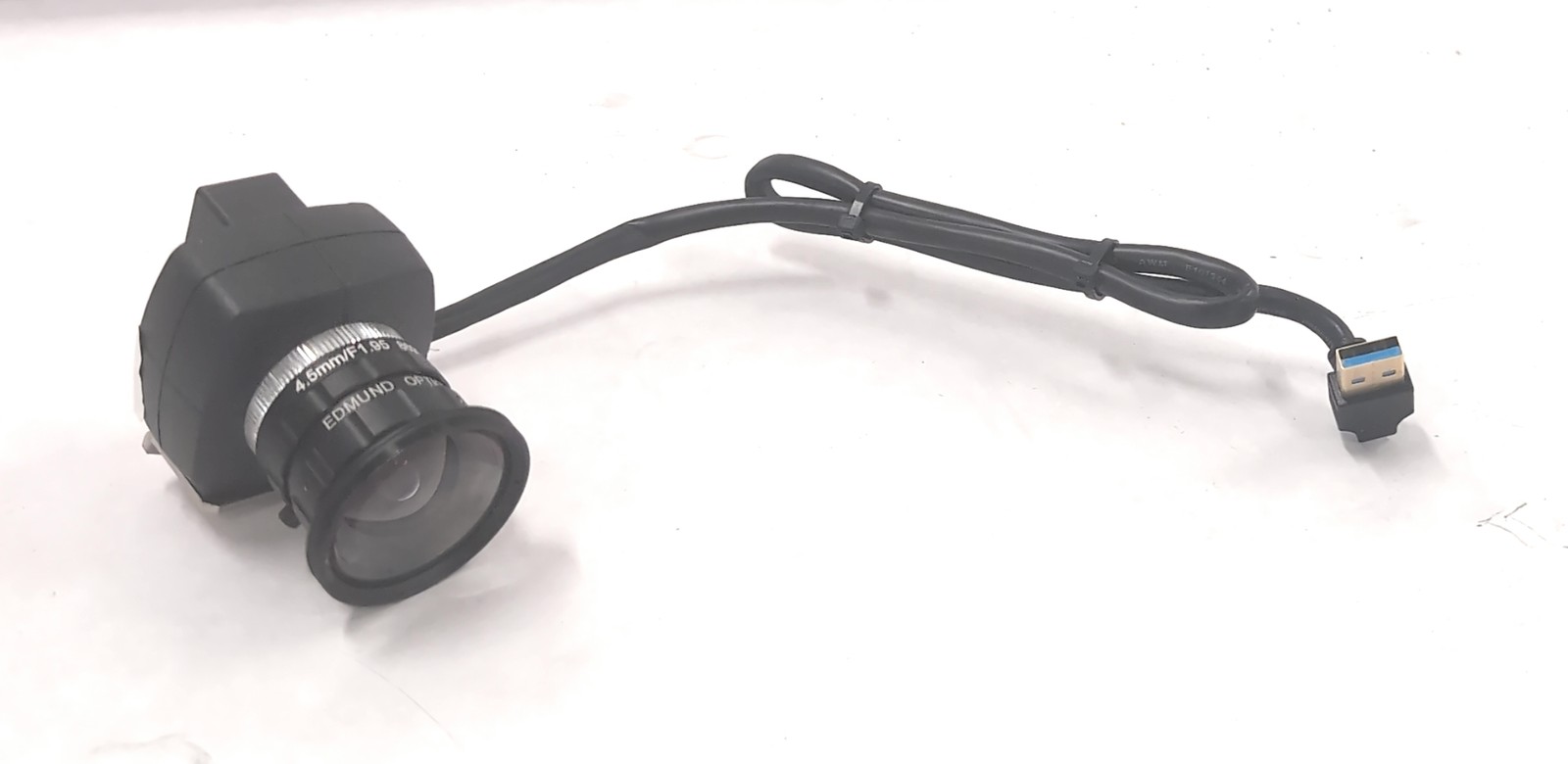 IDS uEye 5MP Industrial Camera UI-3580LE-C-HQ w/ 4.5mm/F1.95 Lens & USB Cable