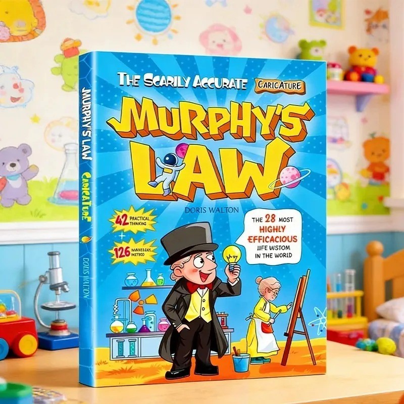 Murphy's Law Learning Book for Kids 8-12 with 128 Pages Paperback Illustrated