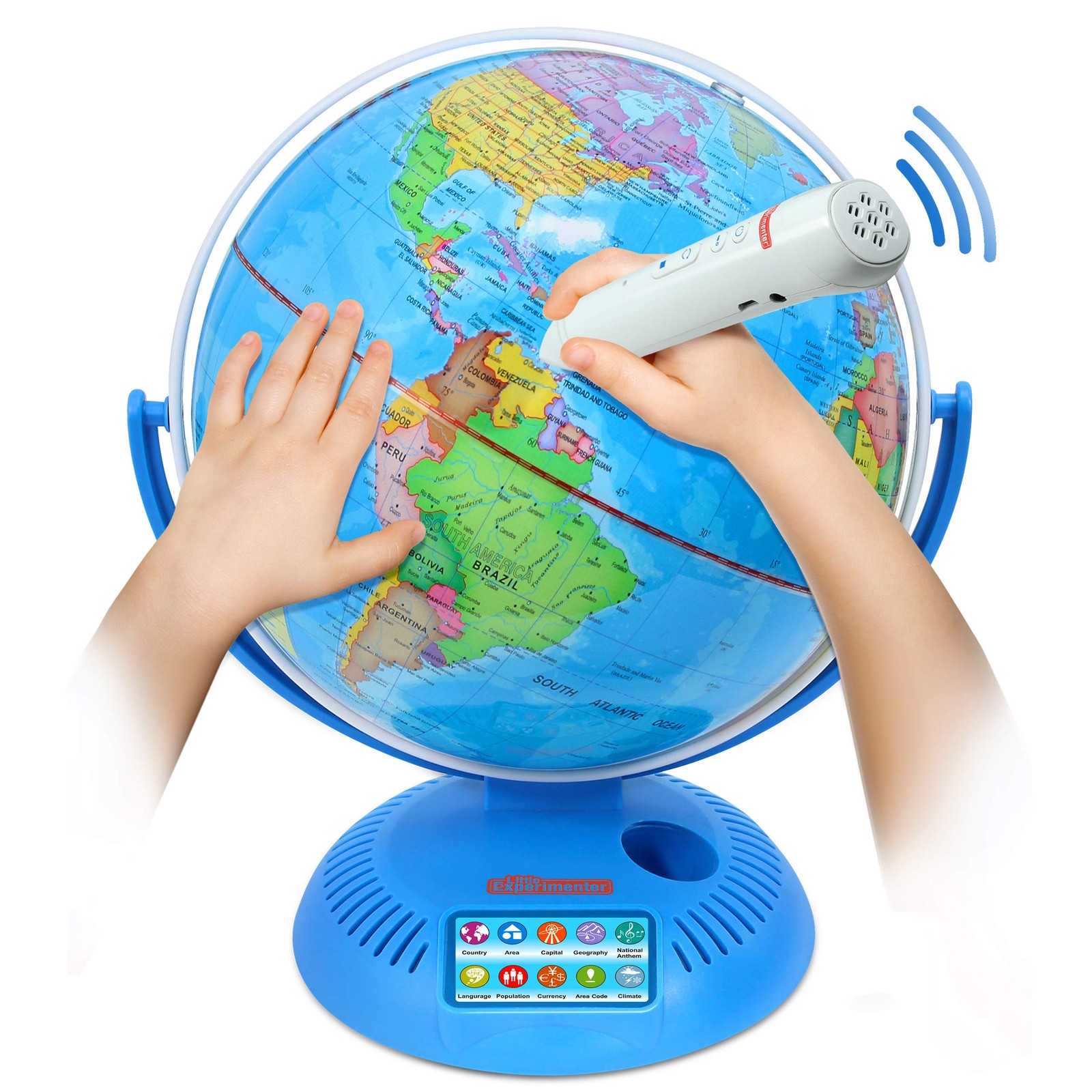 Interactive 9” Globes for Kids, Globe & Wireless Smart Pen, Educational Toys,...