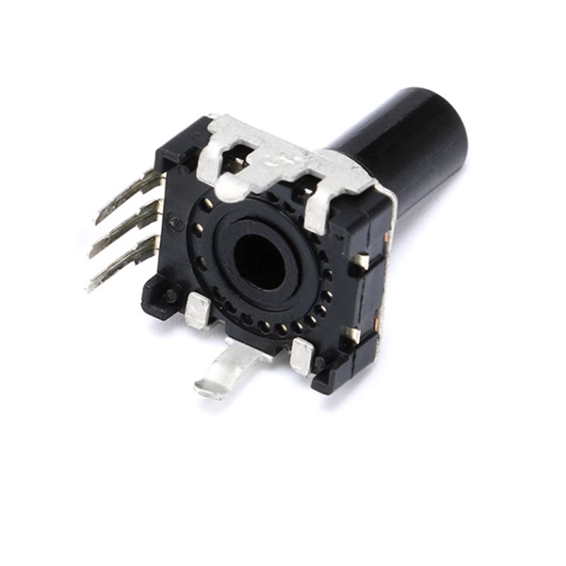 360° Rotary Encoder EC12 Audio Digital Potentiometer 15mm Handle 3 Pins