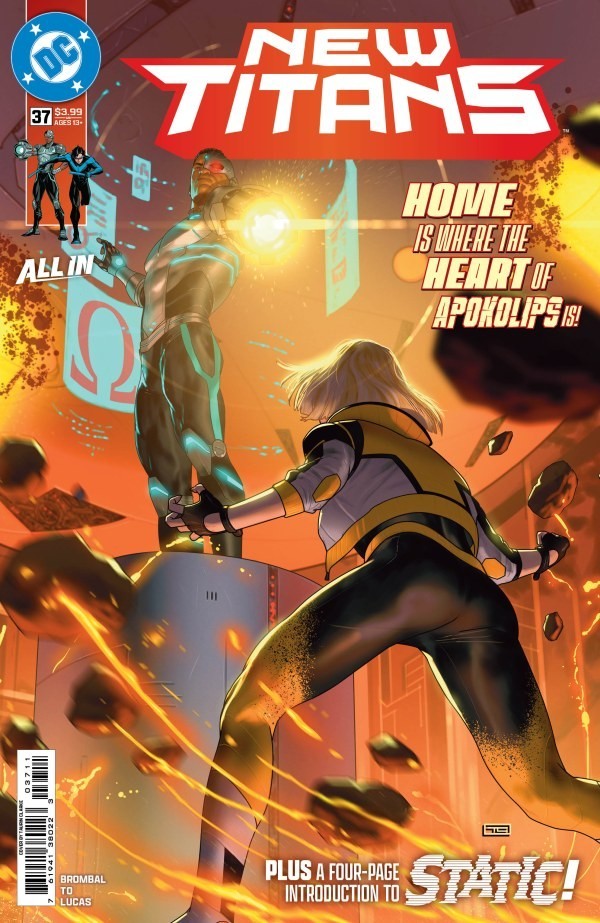 New Titans #37 CVR A Taurin Clarke 7/15/26 DC Comics