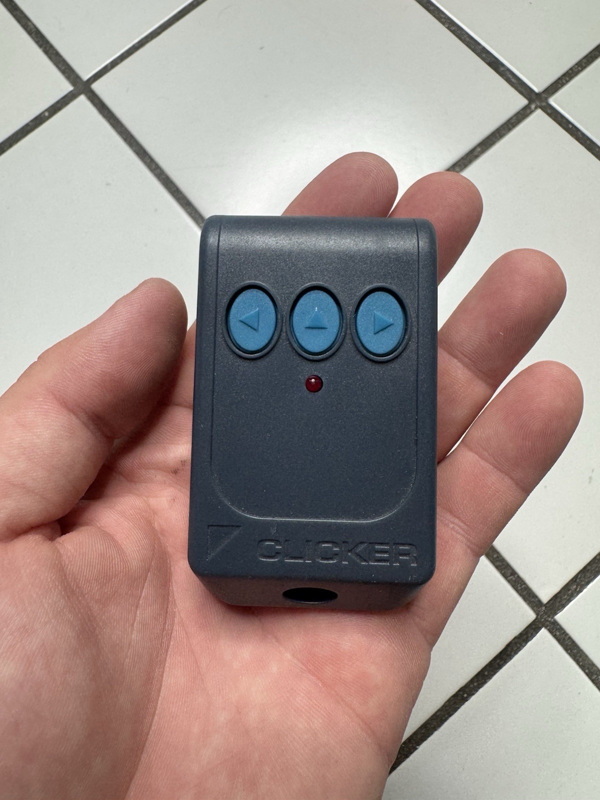 CLICKER 3 Button Universal Garage Door Opener Remote Control - MJN321