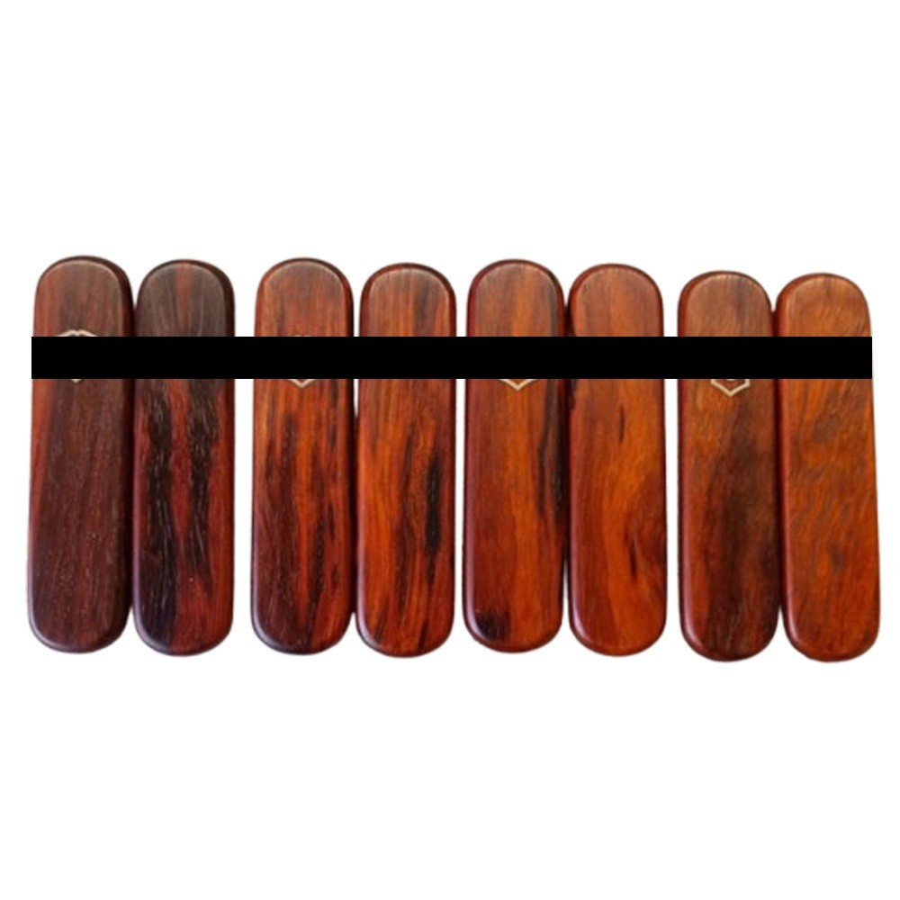 65mm Victorinox Swiss Army Indian Rosewood Scales Knife Handle Aftermarket Tool
