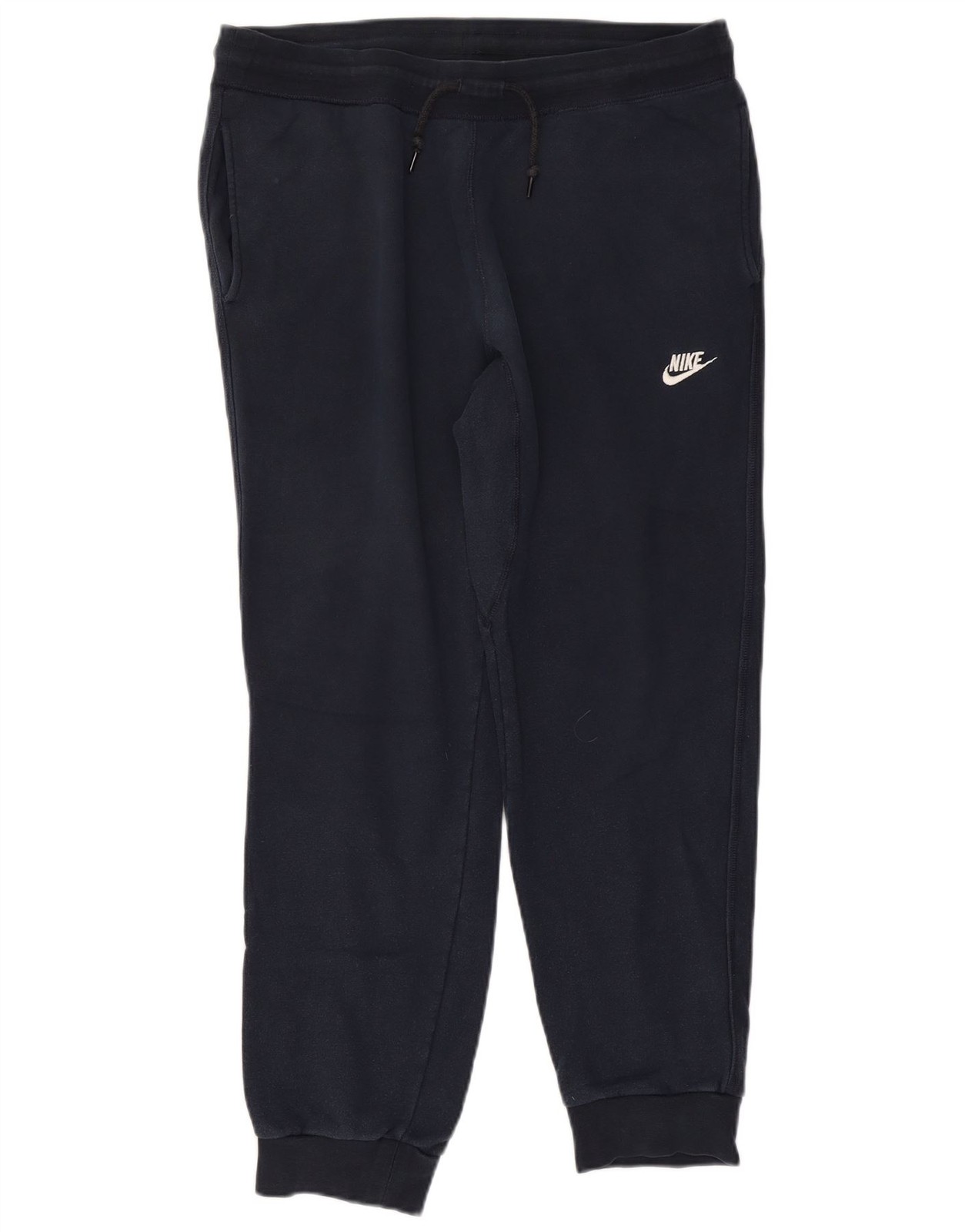 Nike Mens Tracksuit Trousers Joggers XL  Navy Blue Cotton AV19