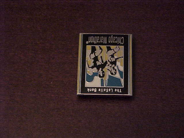 2005 LaSalle Bank Chicago Marathon Press Pin