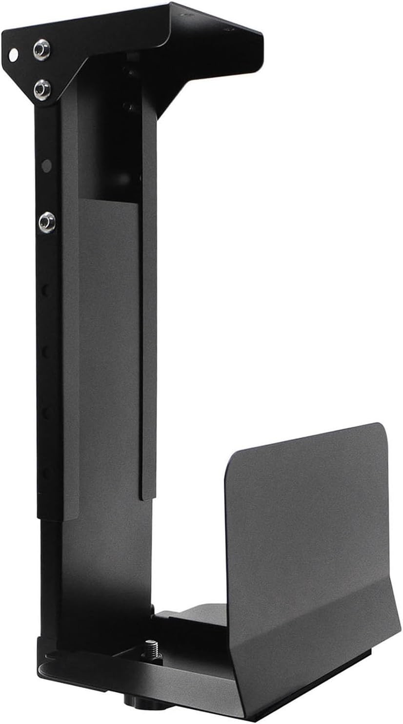 Adjustable Heavy Duty Wall Mount for PC Case - Under Desk Computer Holder