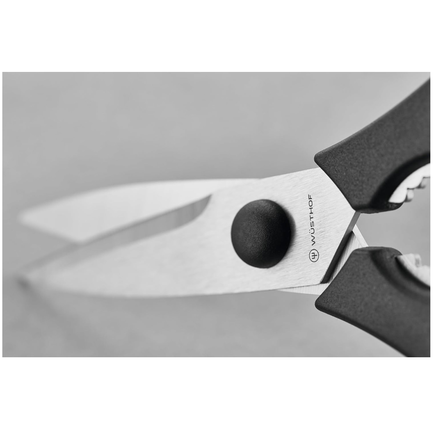 Black & White Kitchen Scissors - 2 Pack