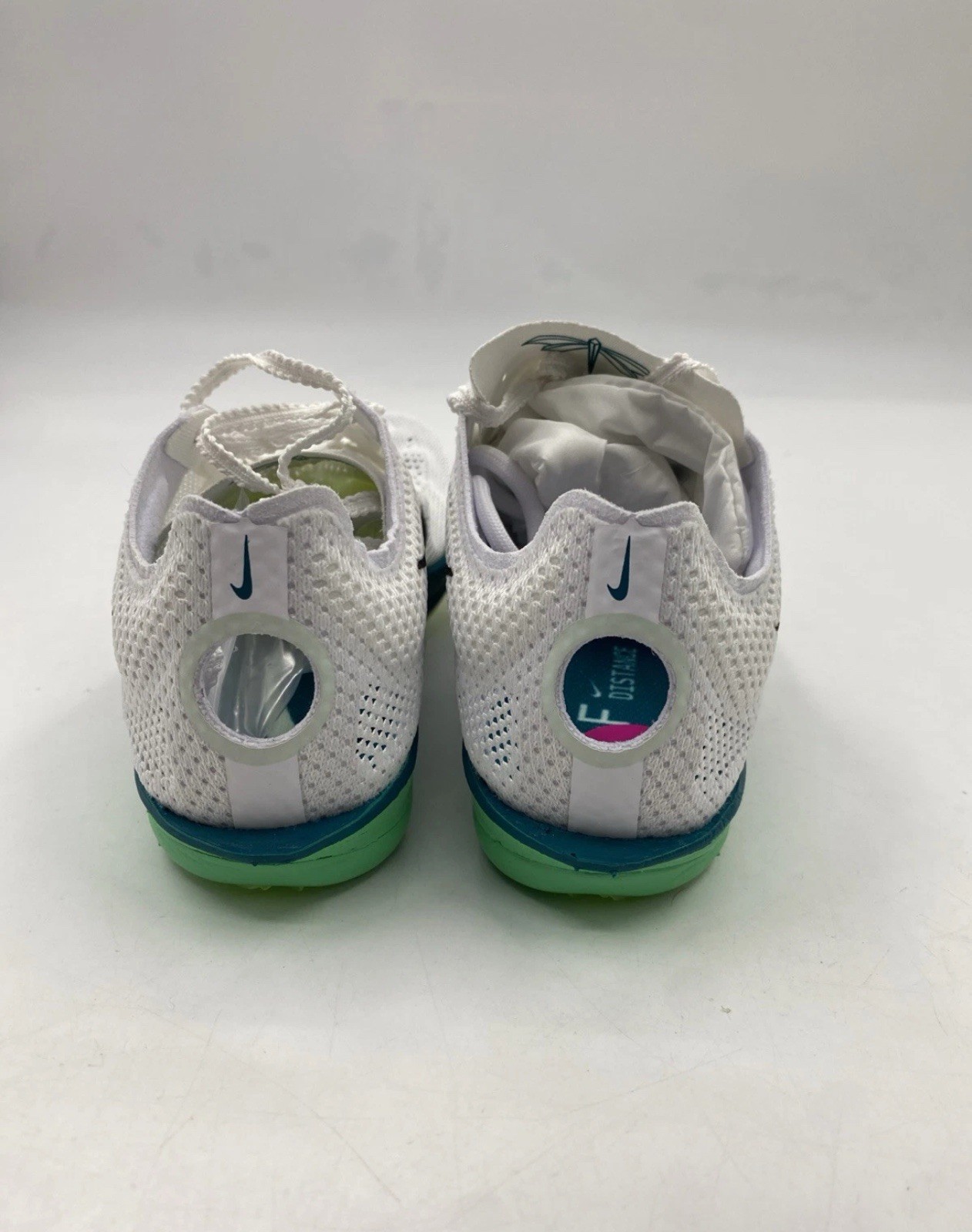 Nike ZoomX Dragonfly 2 Distance Spikes White/Spruce FD8413-102 Mens Size 5.5-8.5