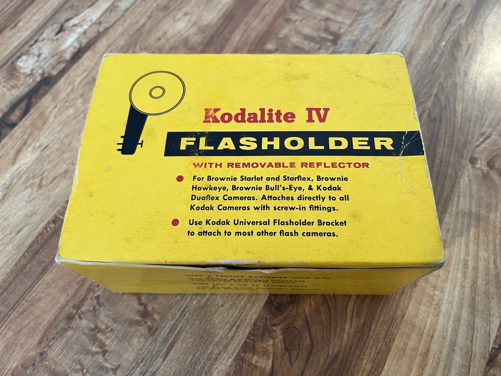 Vintage Kodalite IV Flasholder No.712 Black