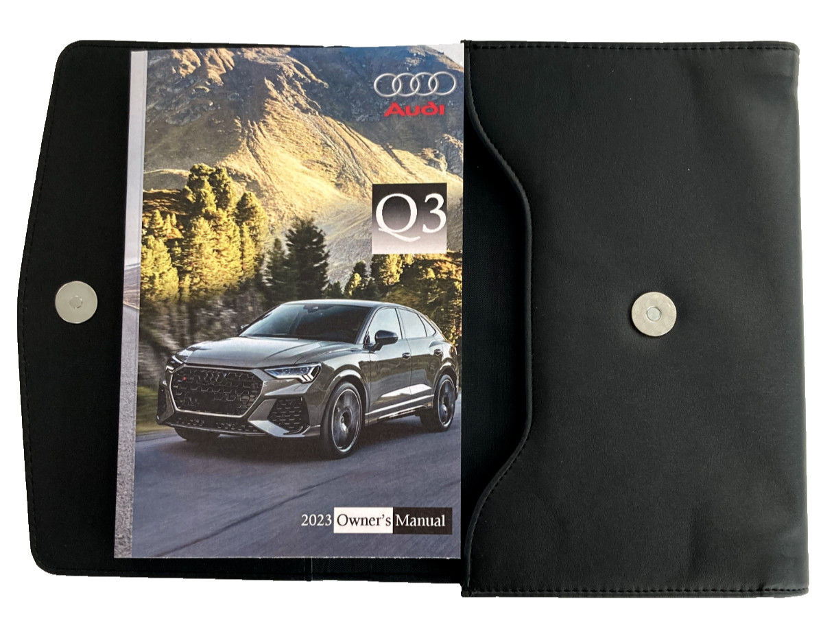 Owner Manual for 2023 Audi Q3, Owner's Manual Factory Glovebox Book
