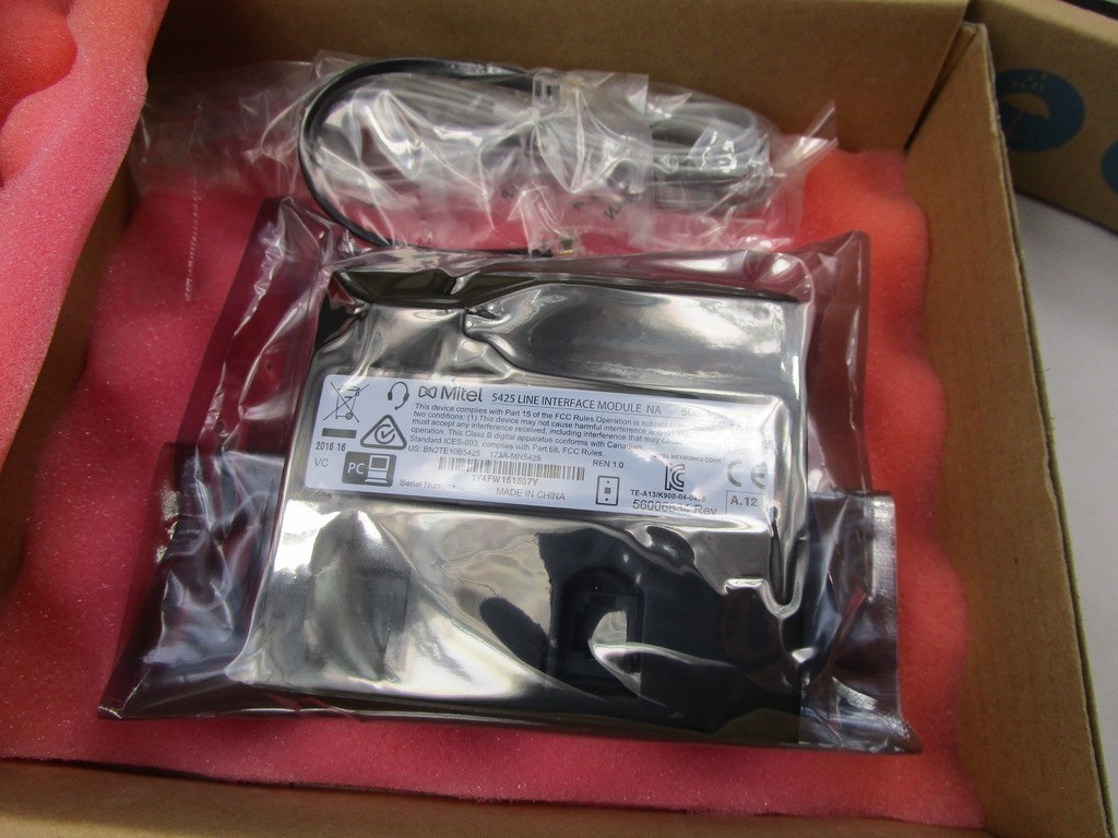 Mitel 5425 Interface Module W/ Cable Use W/ PKM 12 Add On 50004197