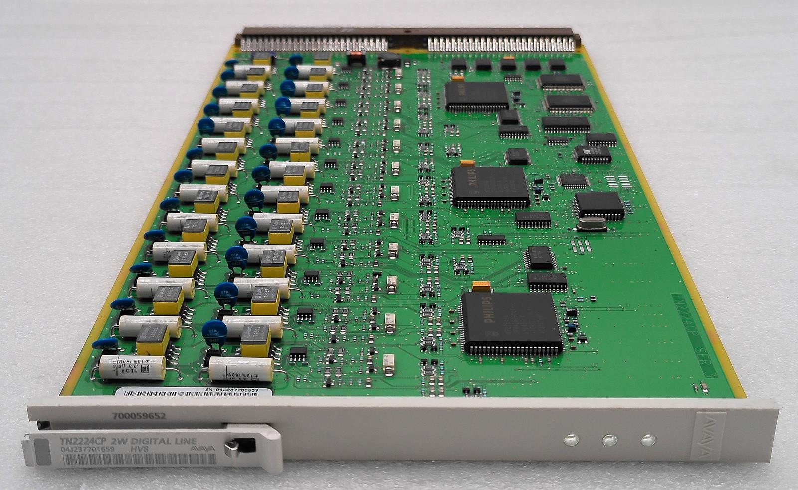 AVAYA TN2224CP 2W DIGITAL LINE HV8 700059652 CIRCUIT BOARD