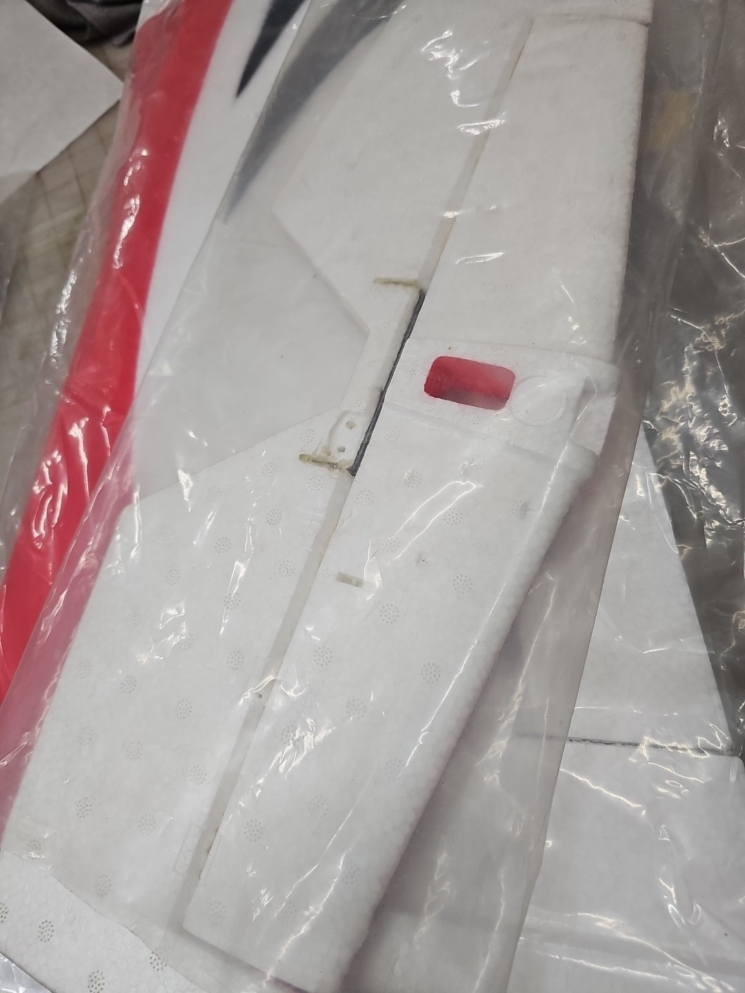 Dynam Sukhoi SU-26M V2 Red Wing Set With Free Elevator