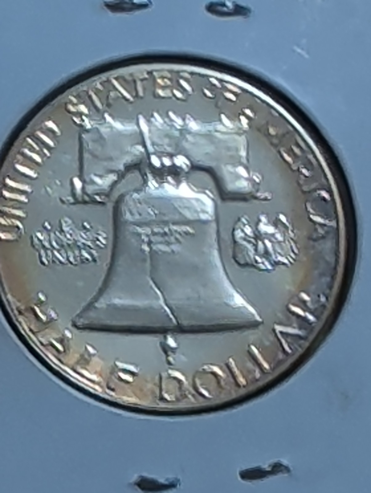 A classic Franklin proof with outstanding eye appeal!