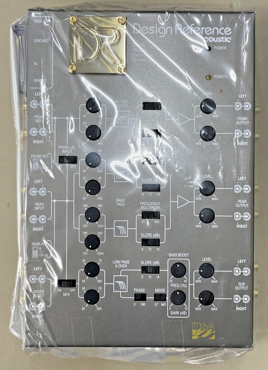 Old School Design Reference Coustic DX-28 — Mobile Electronic Crossover #458
