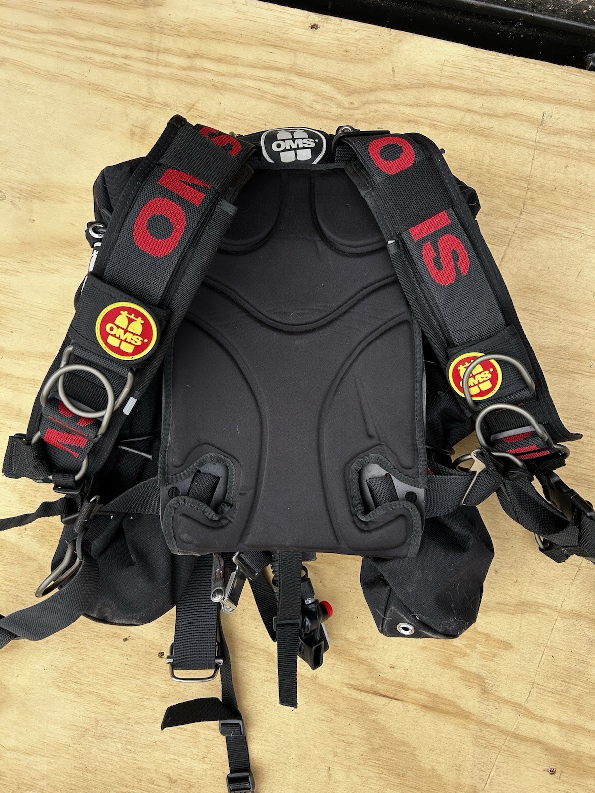 OMS SmartStream Scuba BCD Harness Backplate Wing Buoyancy Compensator