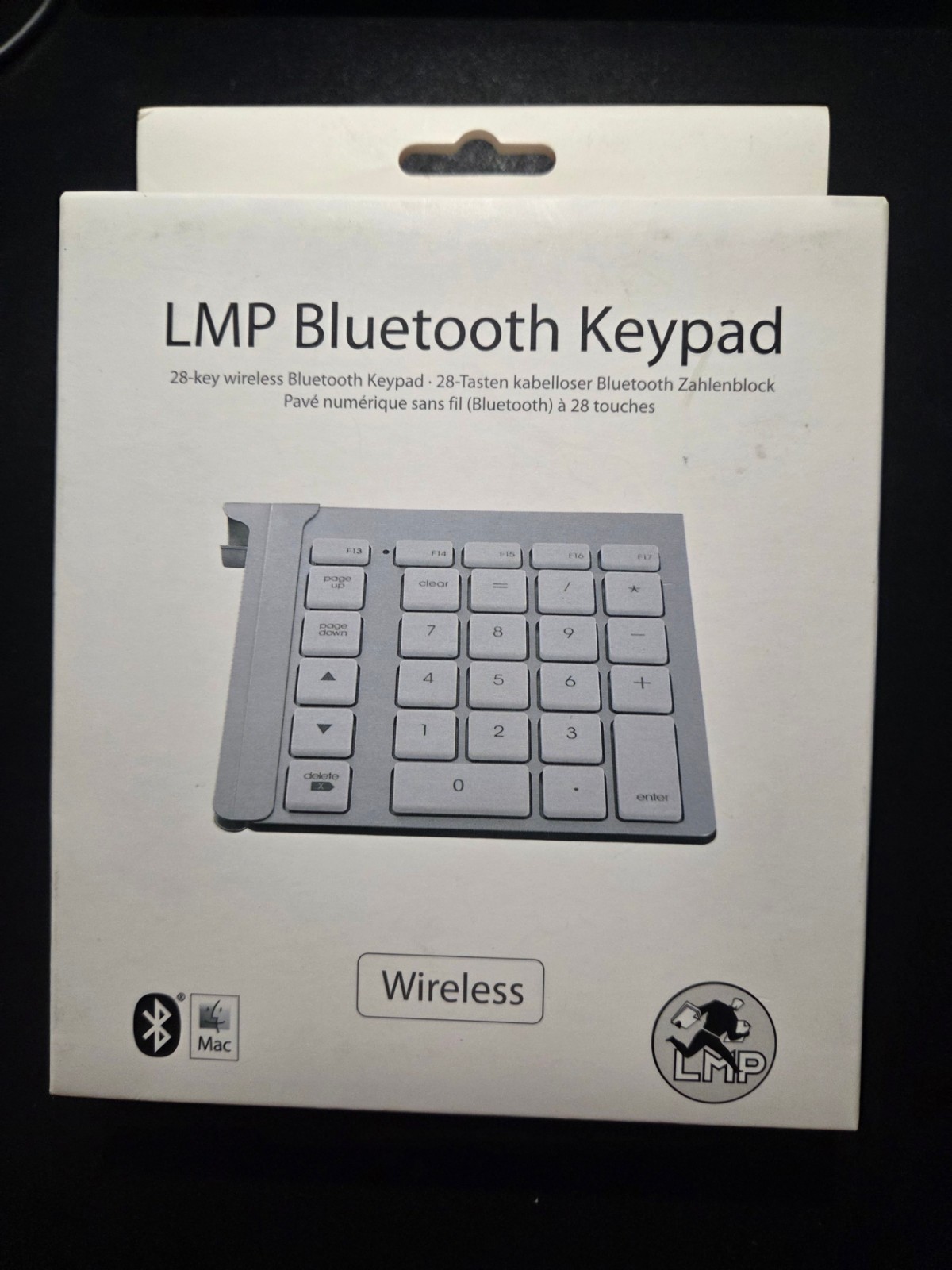 LMP Wireless Bluetooth Keypad Model WKP-1314 New Sealed