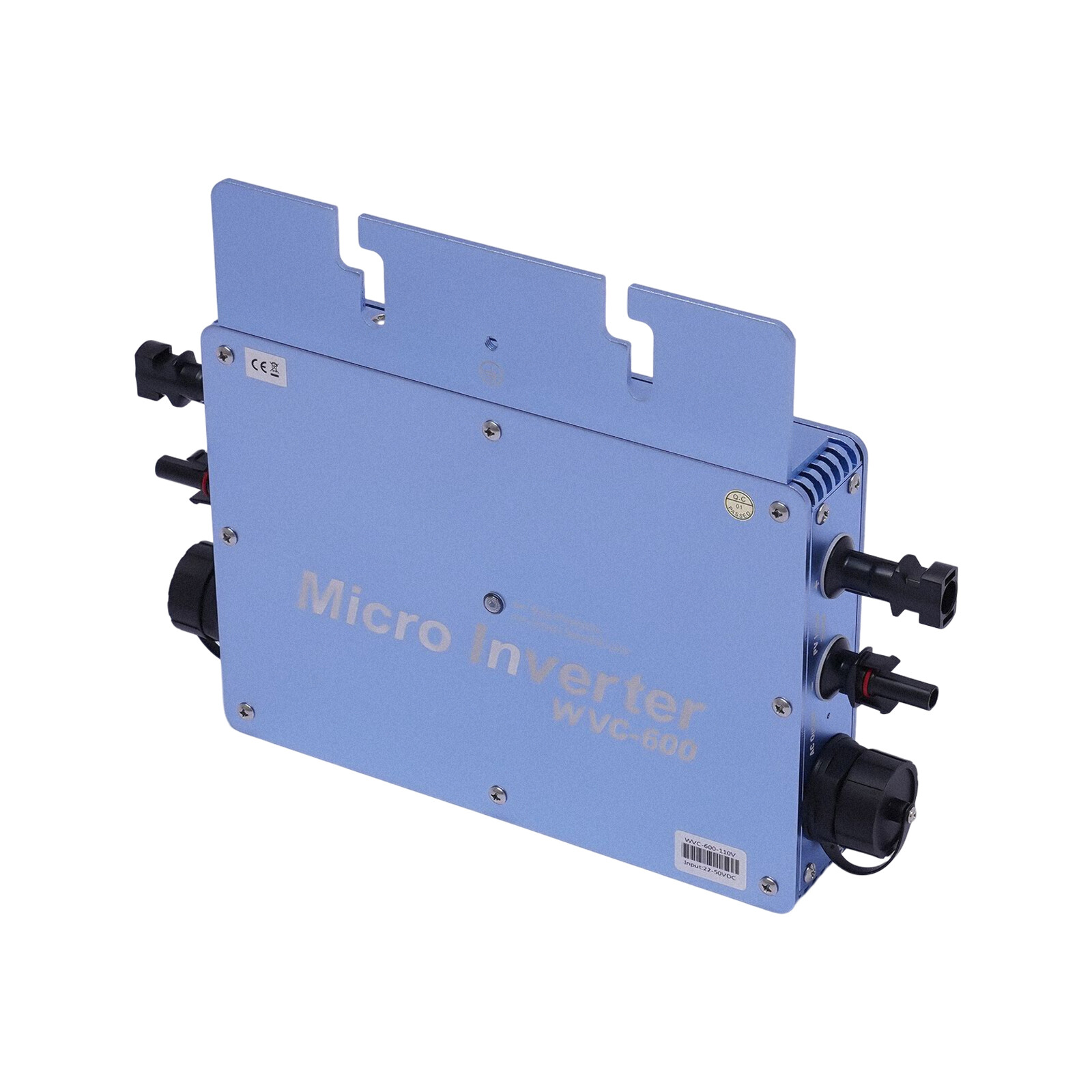 IP65 Waterproof 600W Solar Microinverter with LCD Display for Efficient Power