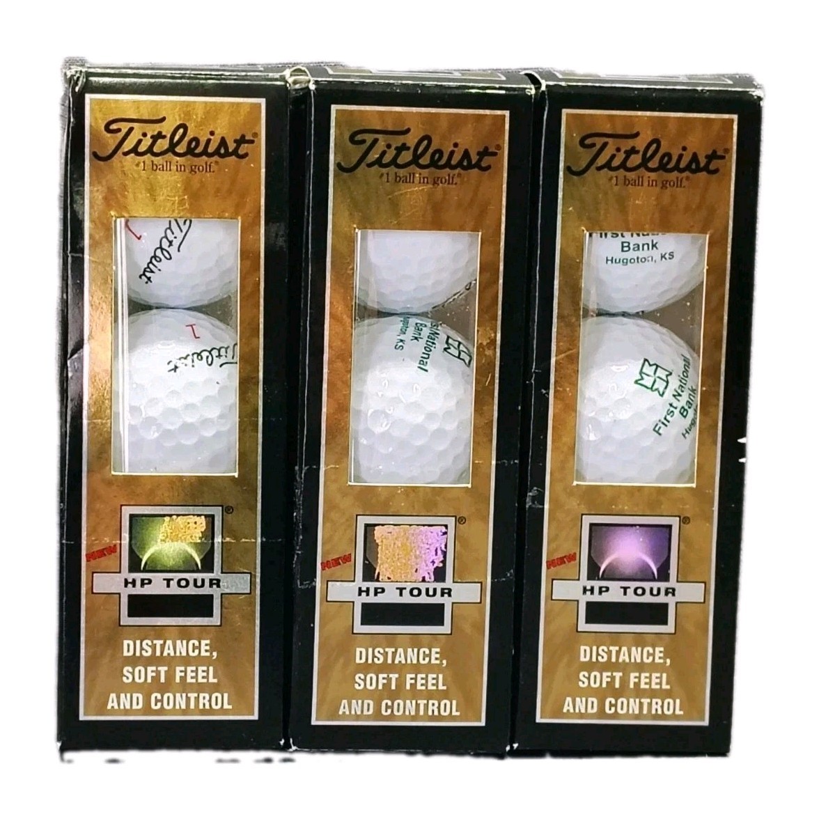 3 Packs of Titleist HP Tour HSF Golf Balls - Qty 9 - NIB
