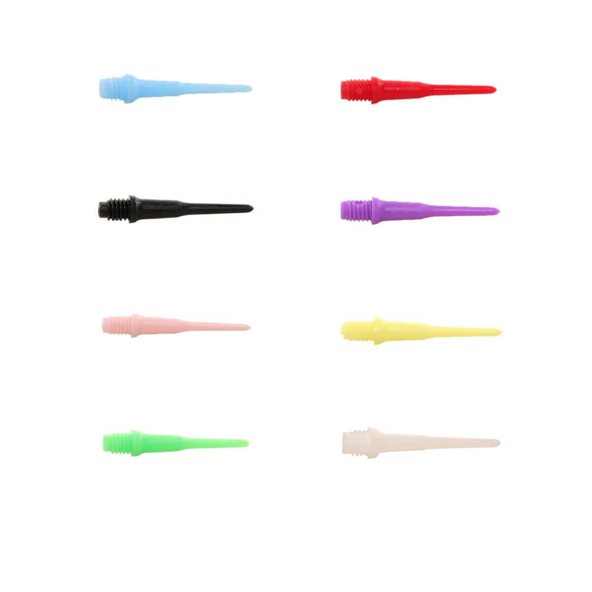 Thread Soft Tip of Dart 80 Pcs Multicolor Tip 8 Colors Dart Point Replacement