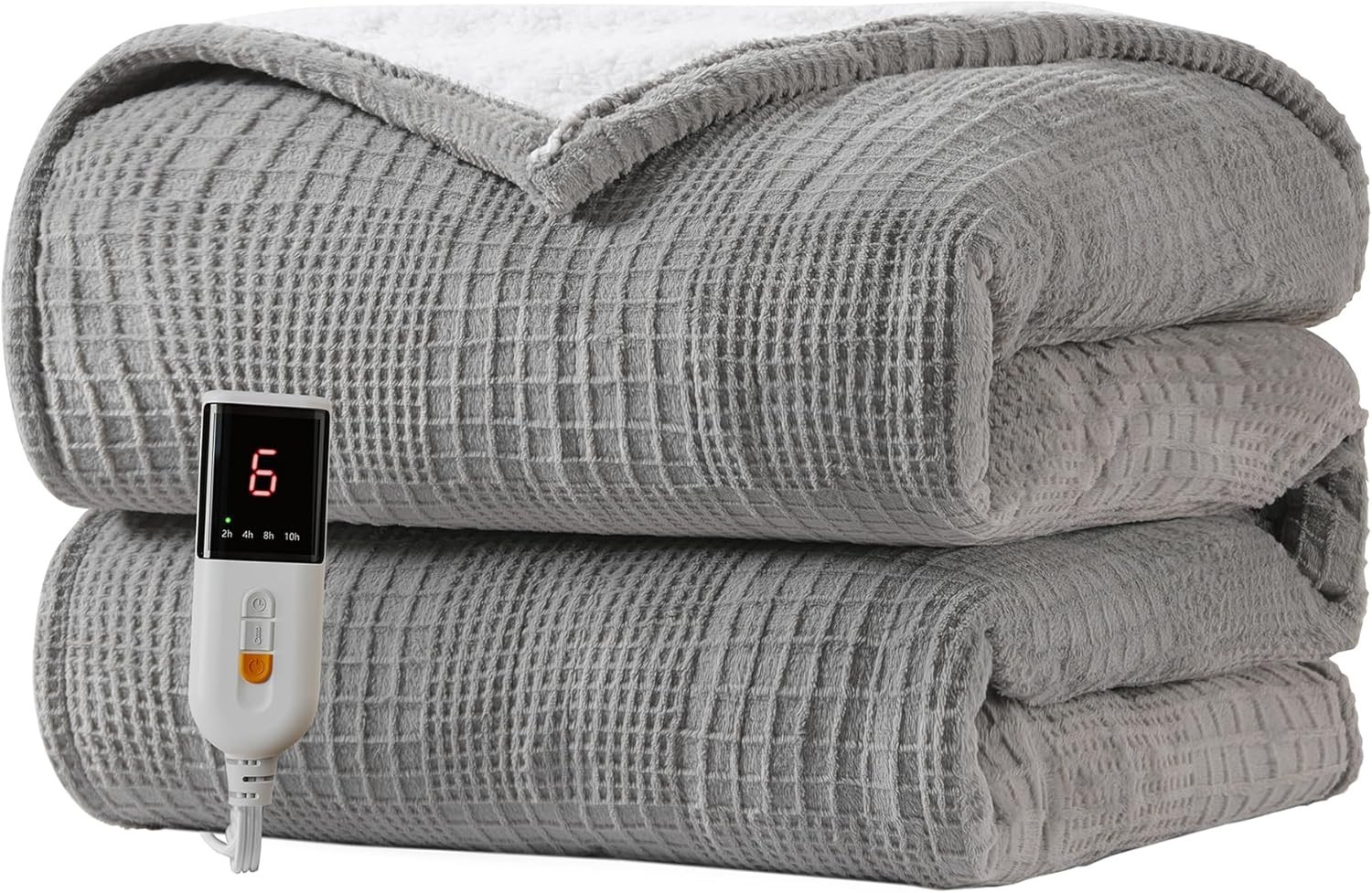 Ultra-Soft Electric Blanket 50''X60'' - Perfect for Winter with 9 Heat Levels