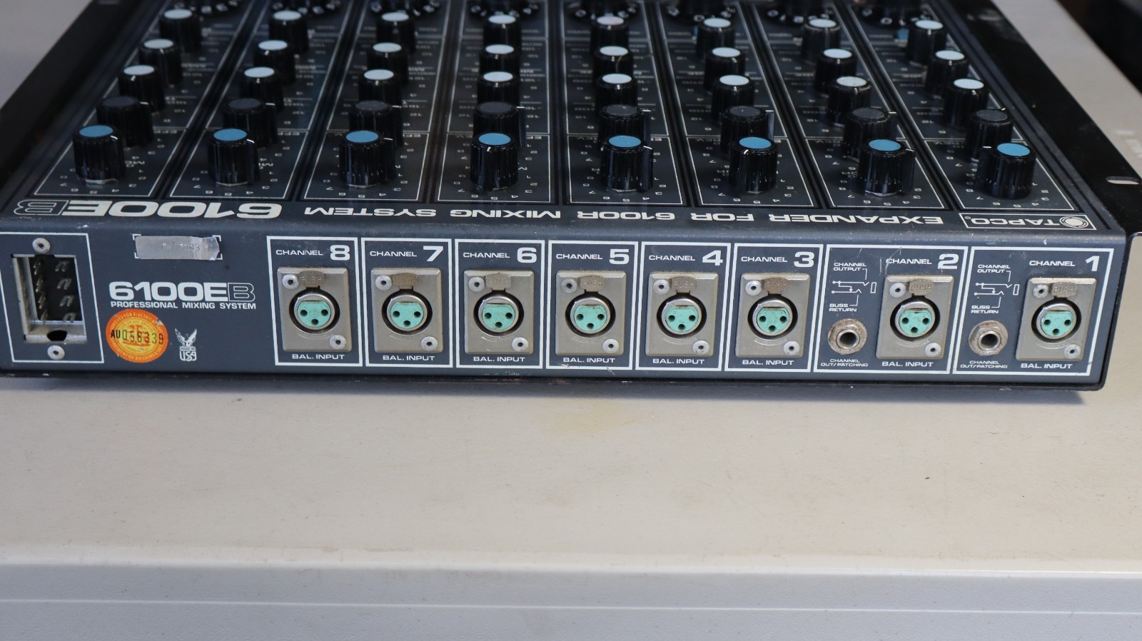Tapco 6100EB EXPANDER FOR 6100R MIXING System With Plugs/wires UNTESTED d