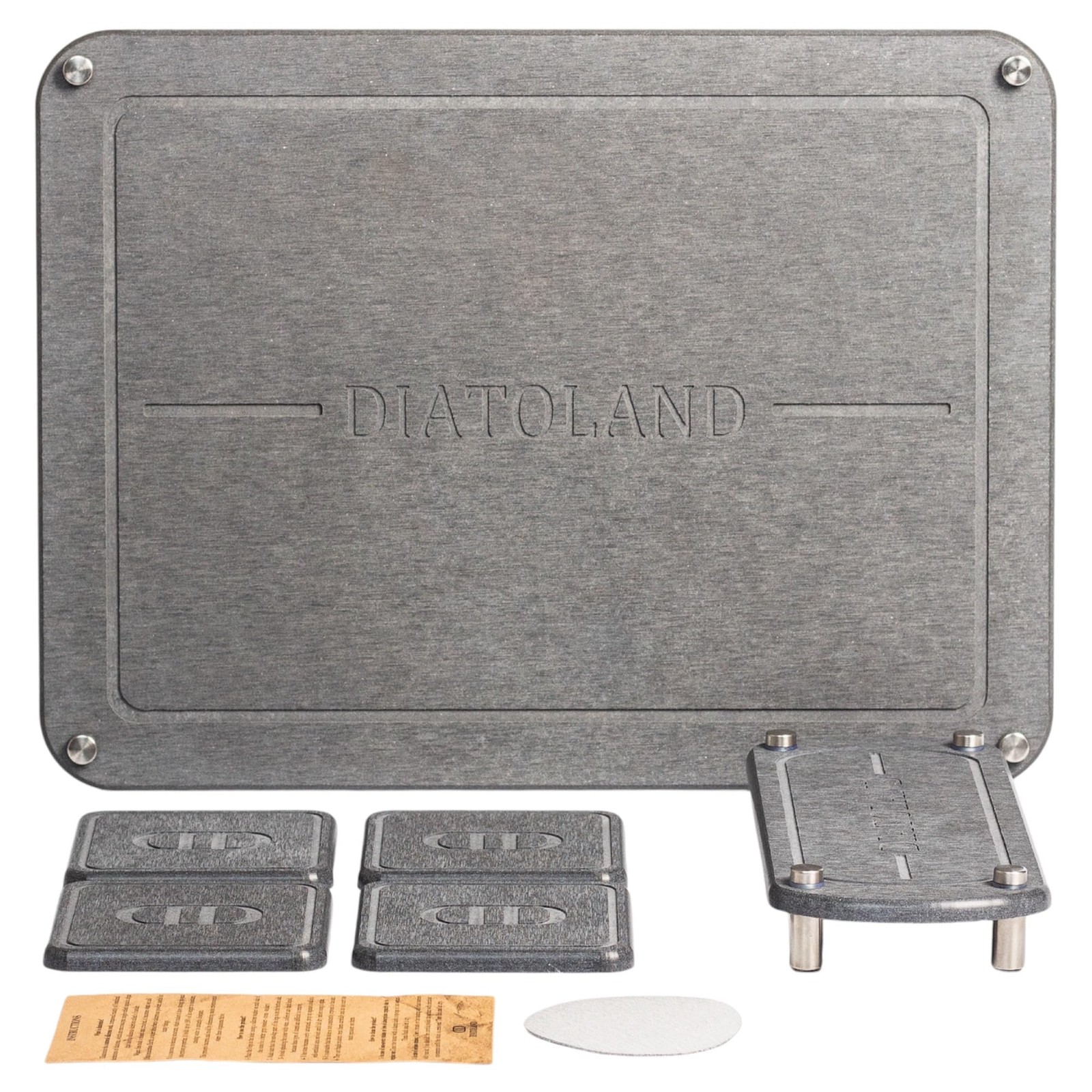Stone Drying Mat for Kitchen Counter | Quick Dry Stone | Set 6pc | Diatomaceo...
