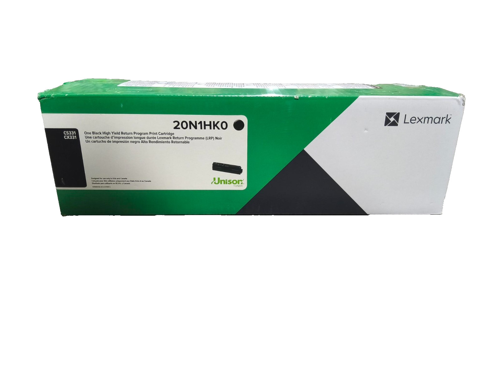 Genuine Lexmark Black Standard Yield Toner CS331dw, CX331adwe (20N10K0)