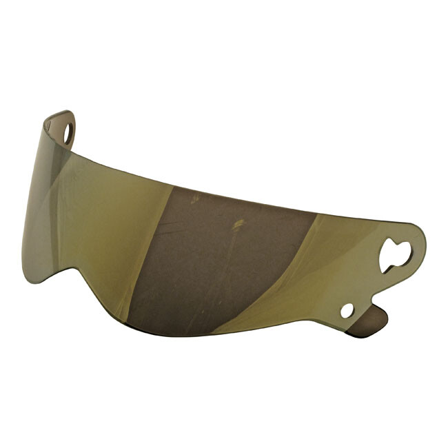 BANDIT HELMET VISOR - XXR HELMET VISOR - GOLD MIRRORED **BRAND NEW**