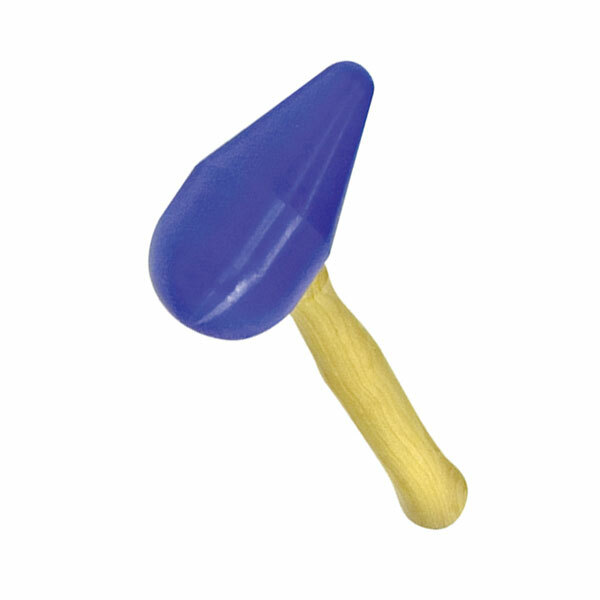 Eastwood 2-1/2 inch High Molecular Teardrop Plastic Head Mallet With Wood Handle