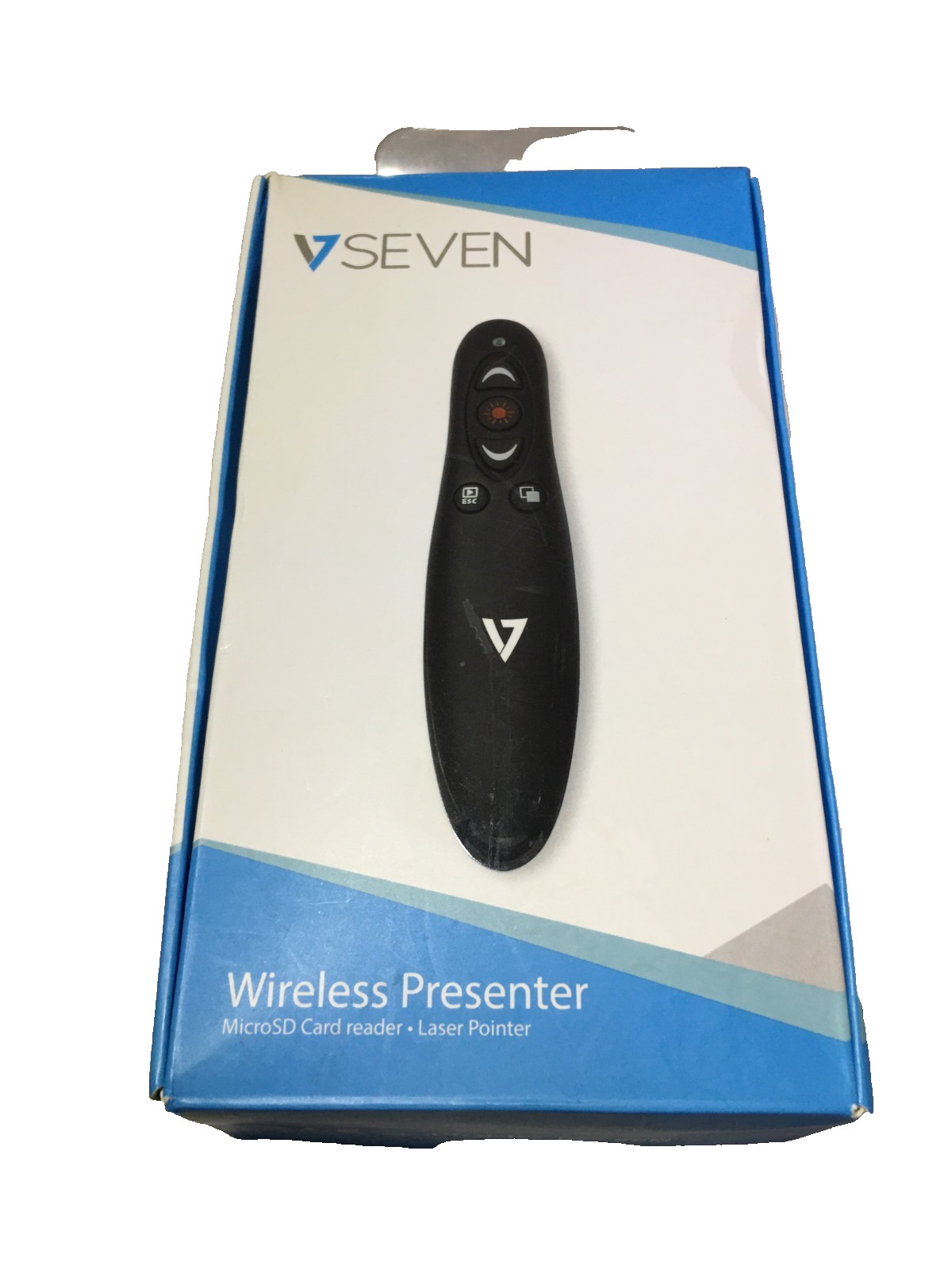 Seven WP1000 Wireles Presenter, 5 control Buttons Red Laser Pointer