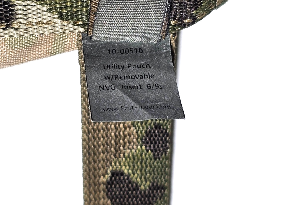 FirstSpear NVG Utility pocket & Removable Padded insert Multicam 6/9 MOLLE pouch