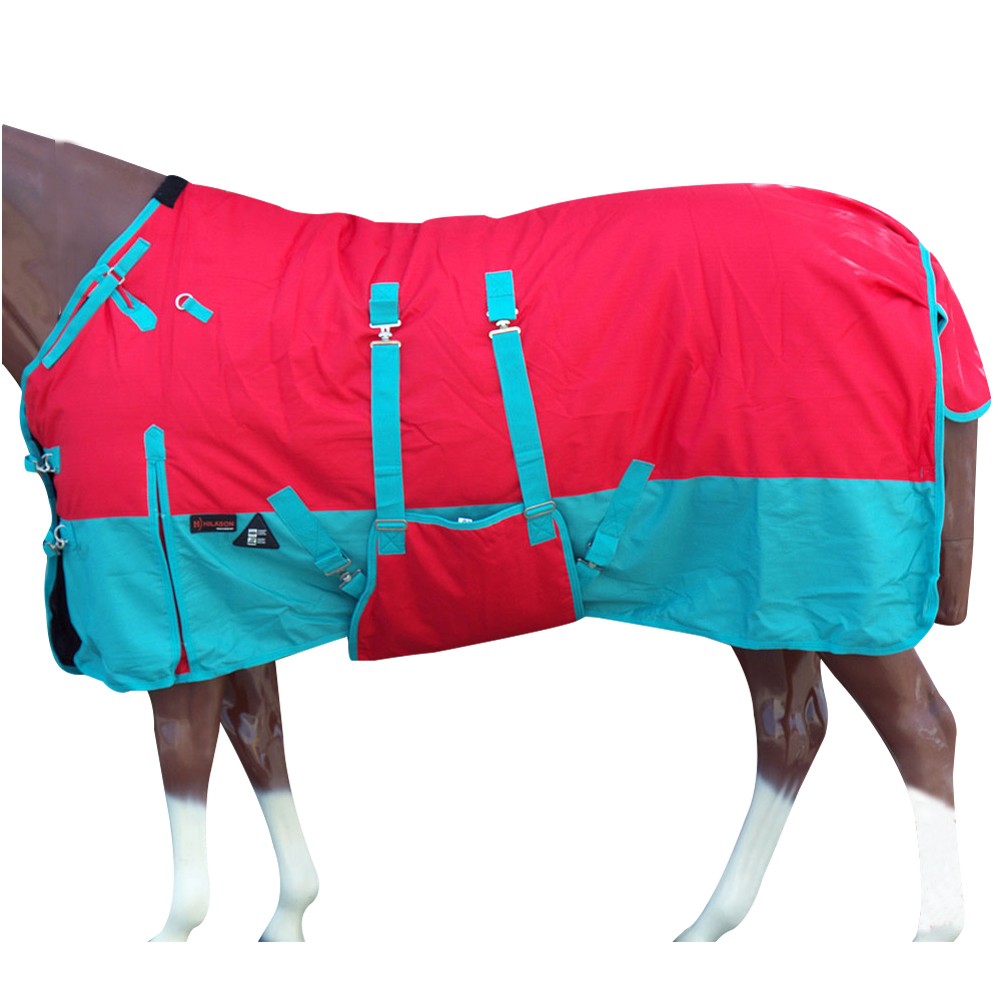 HILASON 1200D Winter Waterproof Poly Horse Blanket Belly Wrap | Turnout