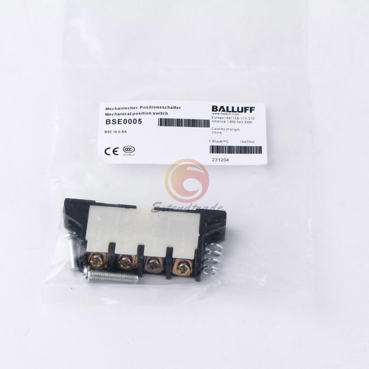 ONE for BALLUFF BSE 30.0 RK MECHANICAL SWITCH ELEMENT BSE0005 New