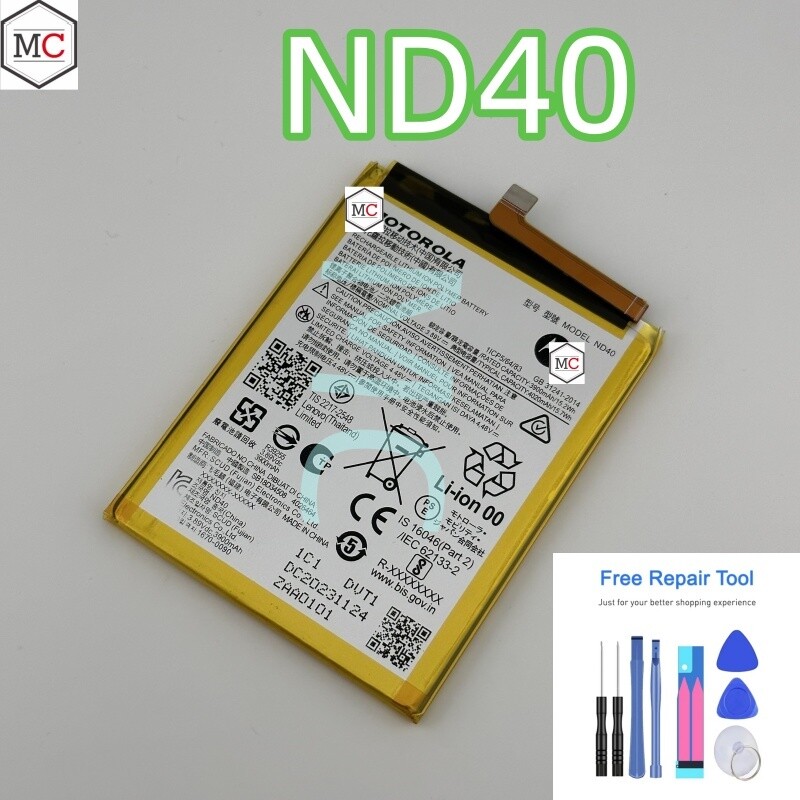 NEW Replacement Battery ND40 Compatible for Motorola Edge 30 Moto 4020mAh